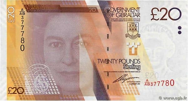 20 livres sterling