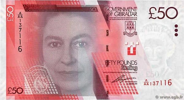 50 livres sterling