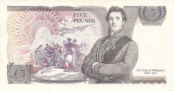 5 Pounds Duke of Wellington