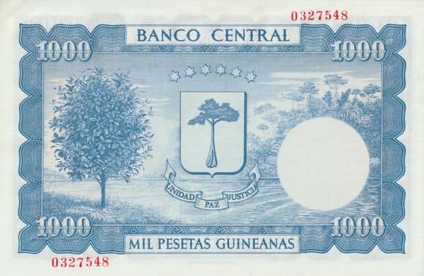 1000 Pesetas Guineanas