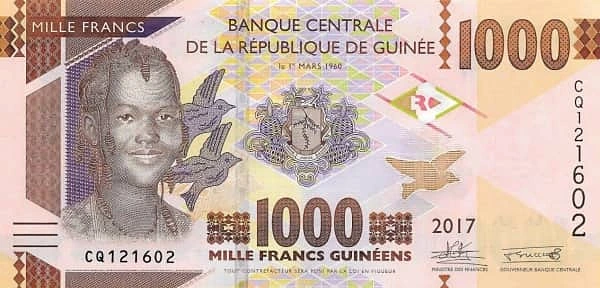 1000 francs guinéens