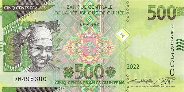 500 francs guinéens