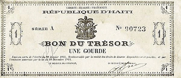1 Gourde Treasury bond