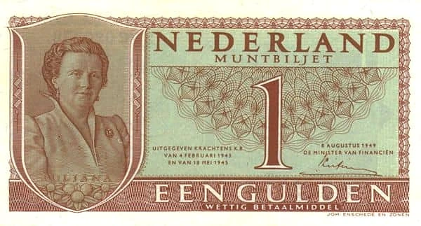 1 Gulden Juliana