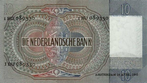 10 Gulden Meisje met druiven