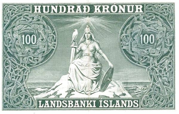 100 Krónur Landsbanki Íslands