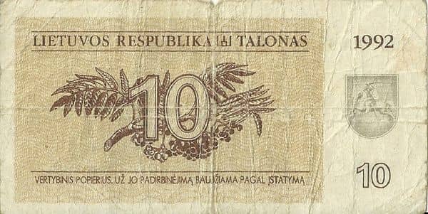 10 Talonas