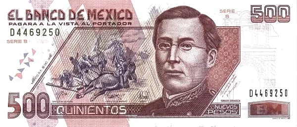 500 Nuevos Pesos