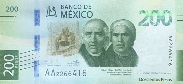 200 pesos