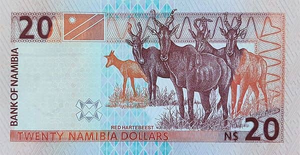 20 Namibia Dollars