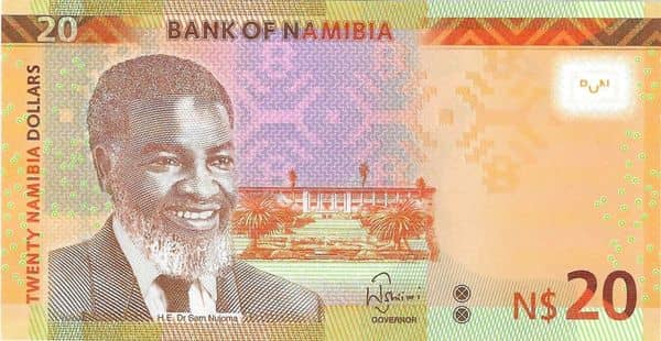 20 Namibian Dollars
