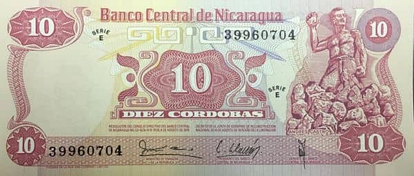 10 Córdobas