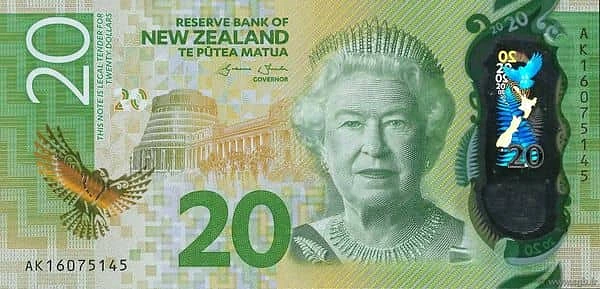 20 Dollars Elizabeth II