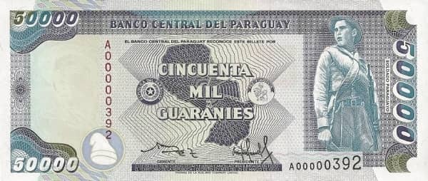 50000 Guaraníes