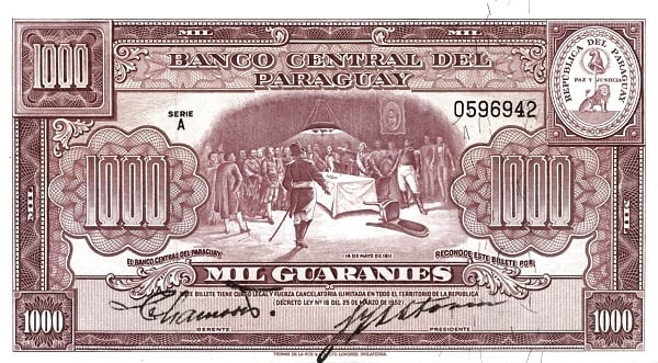 1000 guaranis