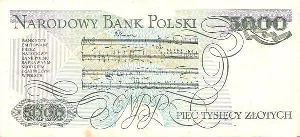 5000 Zlotych