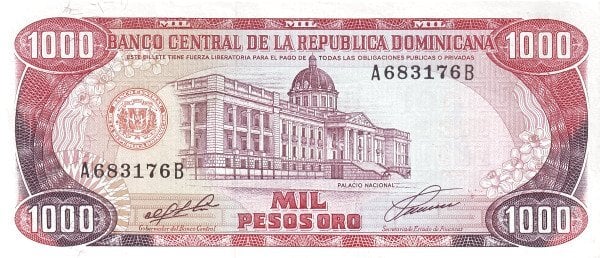 1000 pesos d'or