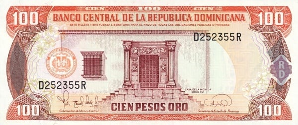 100 pesos d'or