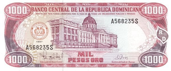 1000 pesos d'or