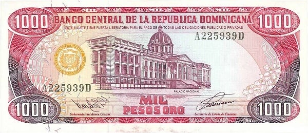 1000 pesos d'or