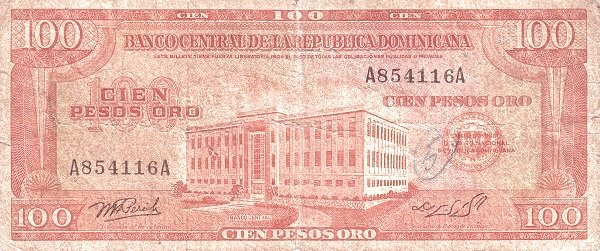 100 pesos d'or