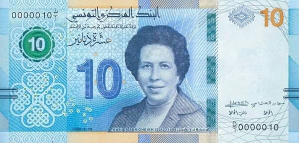 10 dinars