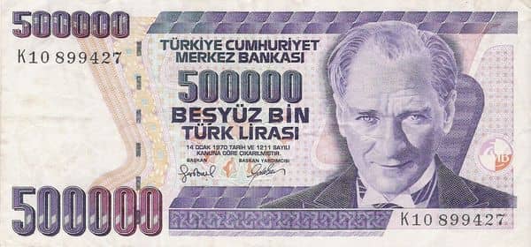 500000 Lira