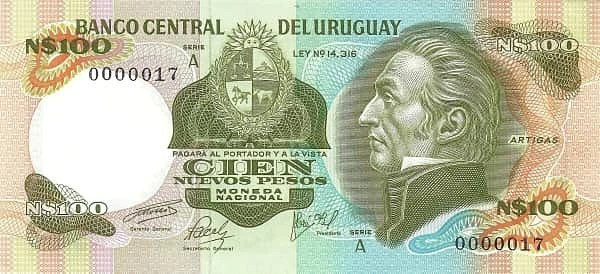 100 nouveaux pesos