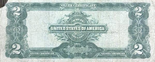 2 Dollars Silver Certificate