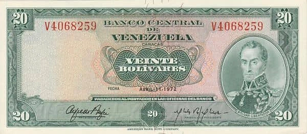 20 Bolívares