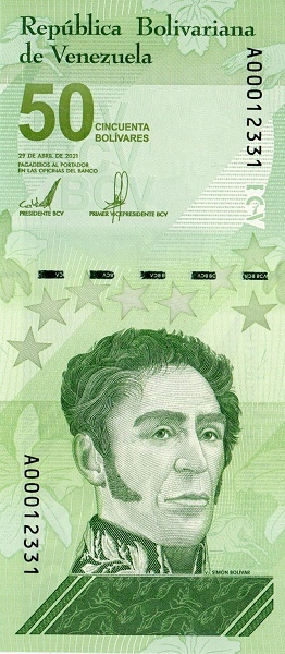 50 bolivares