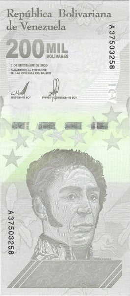 200000 bolivares