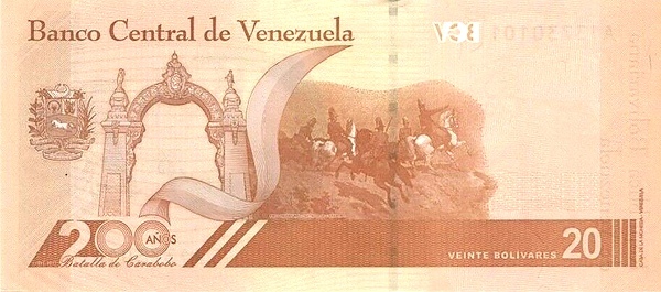 20 bolivares