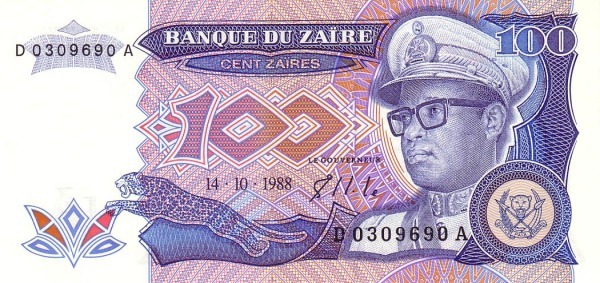 100 zaïres