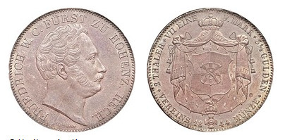 2 thalers / 3½ gulden