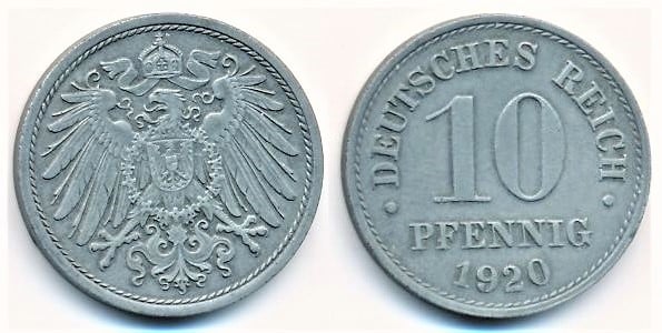 10 pfennig