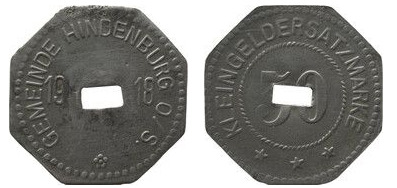 50 pfennig (Hindenburg Haute-Silésie)