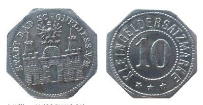 10 pfennig (Ville de Bad Schönfliess)