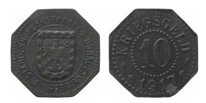 10 pfennig (Donaueschingen)