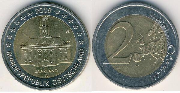 2 euro (Sarre)