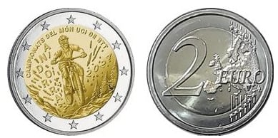 2 euros (Championnats du monde de VTT)