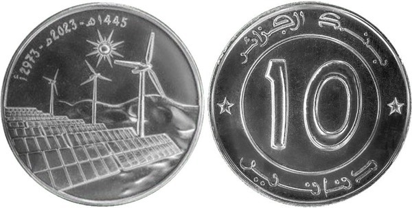 10 dinars (énergies renouvelables)