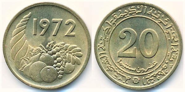 20 céntimos (FAO-Révolution agricole)