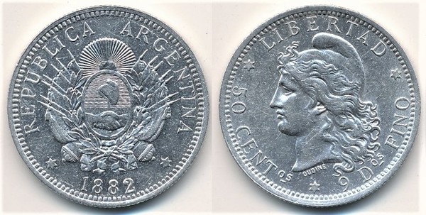 50 centavos (½ topinambour)