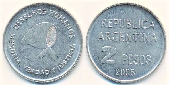 2 pesos (Derechos Humanos)