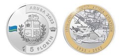 5 florins (100 ans d'aviation à Aruba)