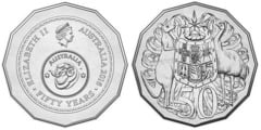 50 cents (50 Aniversario de la Moneda Decimal)
