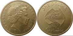 1 dollar (Année de la région de l'arrière-pays)