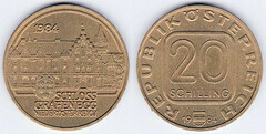 20 schilling (Palais de Grafenegg)