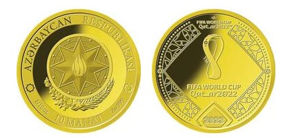 10 manat (Coupe du monde de la FIFA, Qatar 2022)